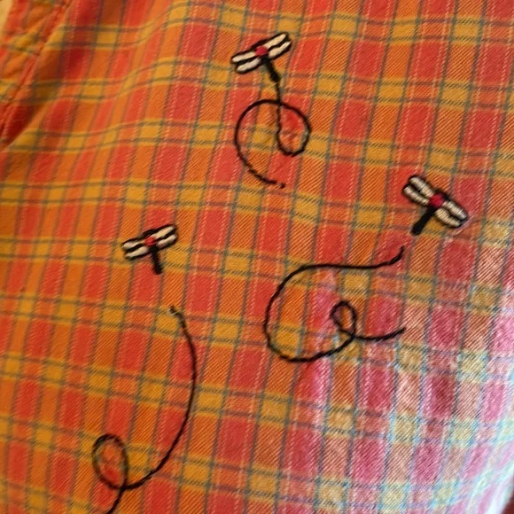 Tweety collared button down sleeveless top. Sz small - Picture 2 of 12